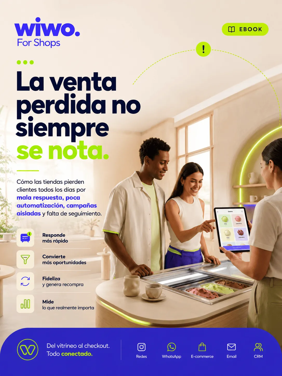 La venta perdida no siempre se nota — ebook Wiwo for Shops